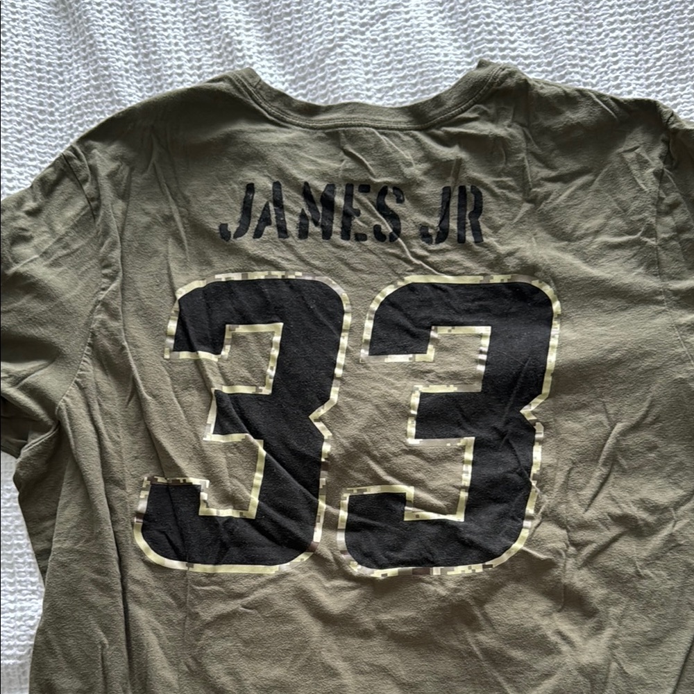 Nike Green and Black LA Chargers Short Sleeve Tee - Picture 5 of 5